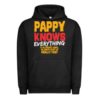Pigment Black pappy knows everything Urban Hoodie - linhVisuals