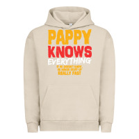 Pigment French Oak pappy knows everything Urban Hoodie - linhVisuals
