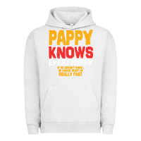 Pigment Lunar Rock pappy knows everything Urban Hoodie - linhVisuals