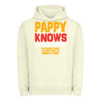 Pigment Pistachio pappy knows everything Urban Hoodie - linhVisuals