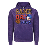 Cloud Purple game day vibes Vintage Hoodie - BundleAndBundleShop