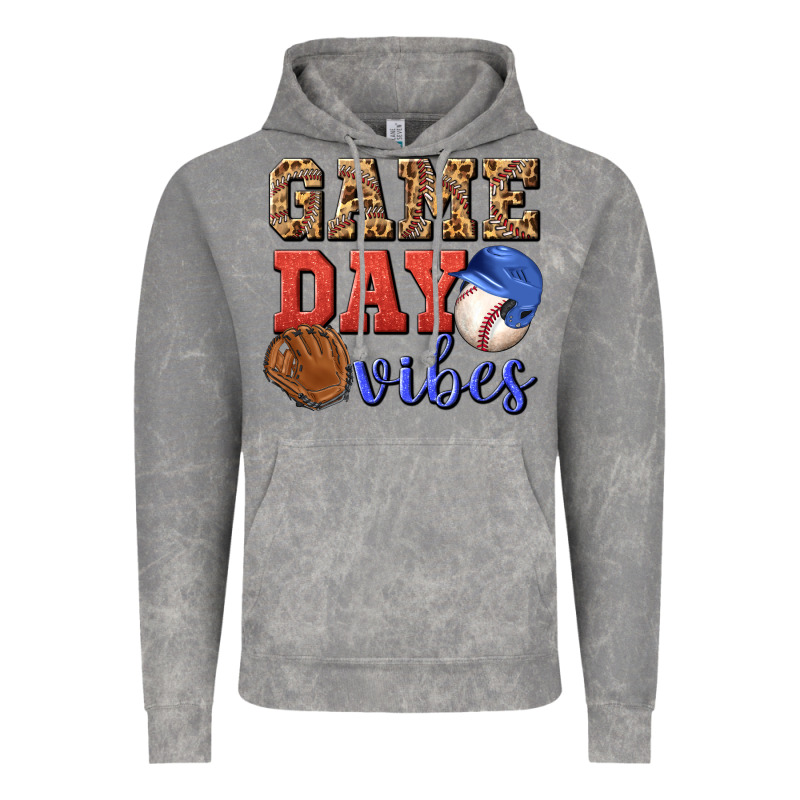 Game Day Vibes Vintage Hoodie by BundleAndBundleShop | Teevron