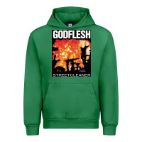 Emerald GODFLESH Streetcleaner Urban Hoodie - linhVisuals