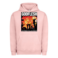 Pigment Salmon GODFLESH Streetcleaner Urban Hoodie - linhVisuals
