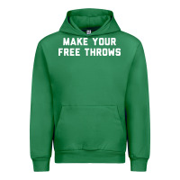 Emerald make your free throws Urban Hoodie - linhVisuals