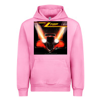Fuchsia Pink Zz Töp Legend Urban Hoodie - linhVisuals