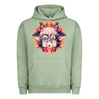 Pigment Oil Green mac Urban Hoodie - linhVisuals