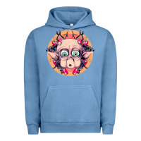Pigment Pebble Blue mac Urban Hoodie - linhVisuals
