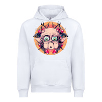 White mac Urban Hoodie - linhVisuals