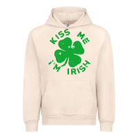 Sandshell kiss me im irish funny saint patrick day womens Urban Hoodie - linhVisuals