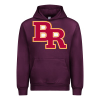 Mauve Wine brother rice high school 3 Urban Hoodie - linhVisuals