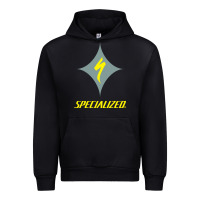 Black Specialized Bikes Bicycle Urban Hoodie - linhVisuals