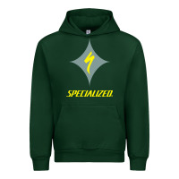Forest Green Specialized Bikes Bicycle Urban Hoodie - linhVisuals