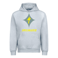 Heather Grey Specialized Bikes Bicycle Urban Hoodie - linhVisuals