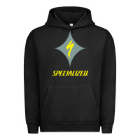Pigment Black Specialized Bikes Bicycle Urban Hoodie - linhVisuals