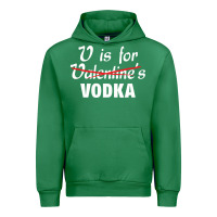 Emerald is for vodka valentine's day Urban Hoodie - linhVisuals