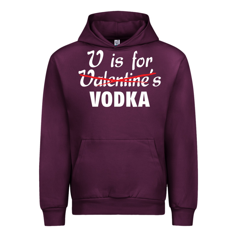 Is For Vodka Valentine's Day Urban Hoodie by linhVisuals | Teevron