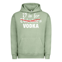 Pigment Oil Green is for vodka valentine's day Urban Hoodie - linhVisuals