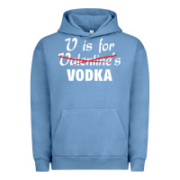 Pigment Pebble Blue is for vodka valentine's day Urban Hoodie - linhVisuals