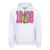 White aka 1908 Urban Hoodie - linhVisuals
