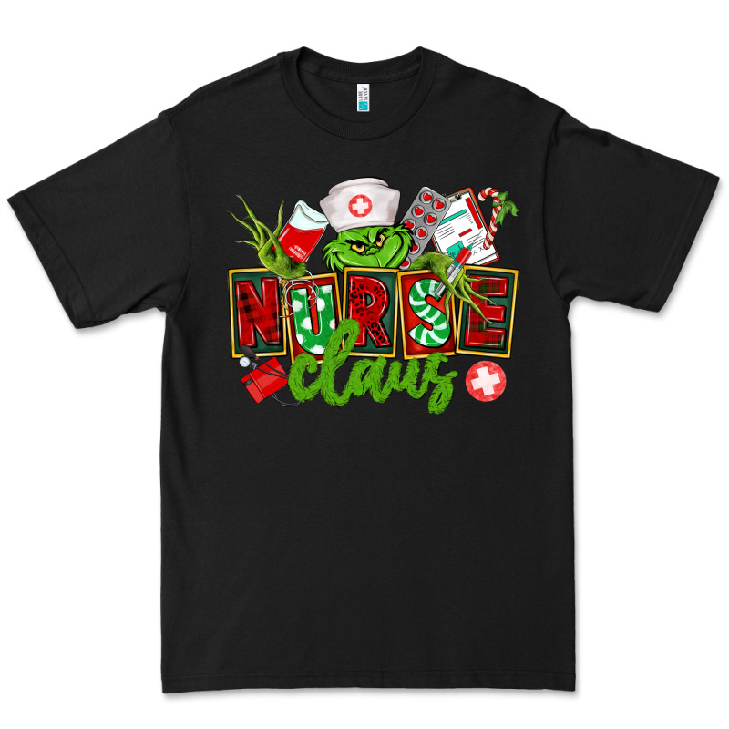 Nurse Claus Christmas Premium Tee by CowGirlArtShop | Teevron