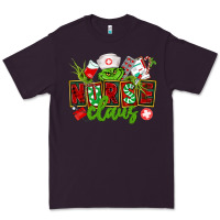 Plum nurse claus christmas Premium Tee - CowGirlArtShop