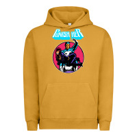 Pigment Peanut Butter superhero punish her Urban Hoodie - linhVisuals