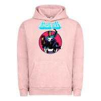 Pigment Salmon superhero punish her Urban Hoodie - linhVisuals