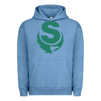 Pigment Pebble Blue minnesota state college southeast Urban Hoodie - linhVisuals