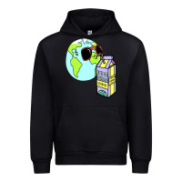 Black wrld drink Urban Hoodie - linhVisuals