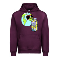 Mauve Wine wrld drink Urban Hoodie - linhVisuals