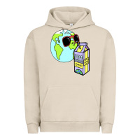 Pigment French Oak wrld drink Urban Hoodie - linhVisuals