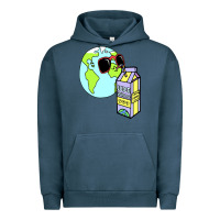 Pigment Midnight Navy wrld drink Urban Hoodie - linhVisuals