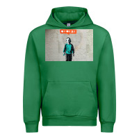 Emerald banksy nobody likes me boy Urban Hoodie - linhVisuals