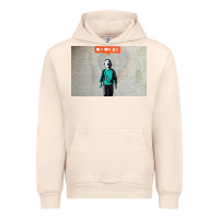 Sandshell banksy nobody likes me boy Urban Hoodie - linhVisuals