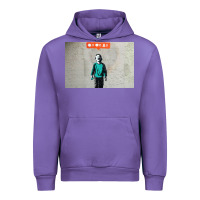 Tulip banksy nobody likes me boy Urban Hoodie - linhVisuals