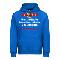 Cobalt canada poutine quebec recipe french Urban Hoodie - linhVisuals