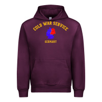 Mauve Wine cold war service germany cold war Urban Hoodie - linhVisuals