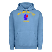 Pigment Pebble Blue cold war service germany cold war Urban Hoodie - linhVisuals
