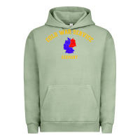 Pigment Oil Green cold war service germany cold war Urban Hoodie - linhVisuals