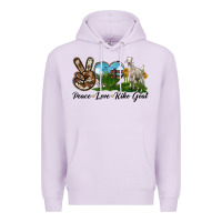 Lilac Peace Love Kiko Goat Premium Hoodie - LillyAllenDesigns