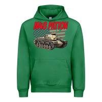 Emerald cold war battle tank m48 patton gamer Urban Hoodie - linhVisuals