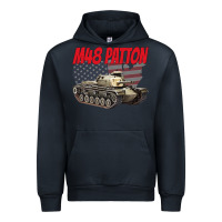 Navy cold war battle tank m48 patton gamer Urban Hoodie - linhVisuals