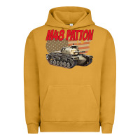 Pigment Peanut Butter cold war battle tank m48 patton gamer Urban Hoodie - linhVisuals