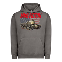 Pigment Tornado cold war battle tank m48 patton gamer Urban Hoodie - linhVisuals