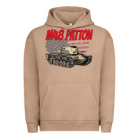 Pigment Burro cold war battle tank m48 patton gamer Urban Hoodie - linhVisuals
