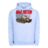 Pigment Grape Ice cold war battle tank m48 patton gamer Urban Hoodie - linhVisuals