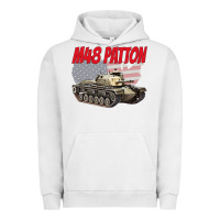 Pigment Lunar Rock cold war battle tank m48 patton gamer Urban Hoodie - linhVisuals
