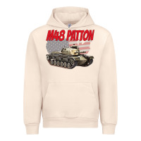 Sandshell cold war battle tank m48 patton gamer Urban Hoodie - linhVisuals