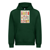 Forest Green hot sauce Urban Hoodie - linhVisuals
